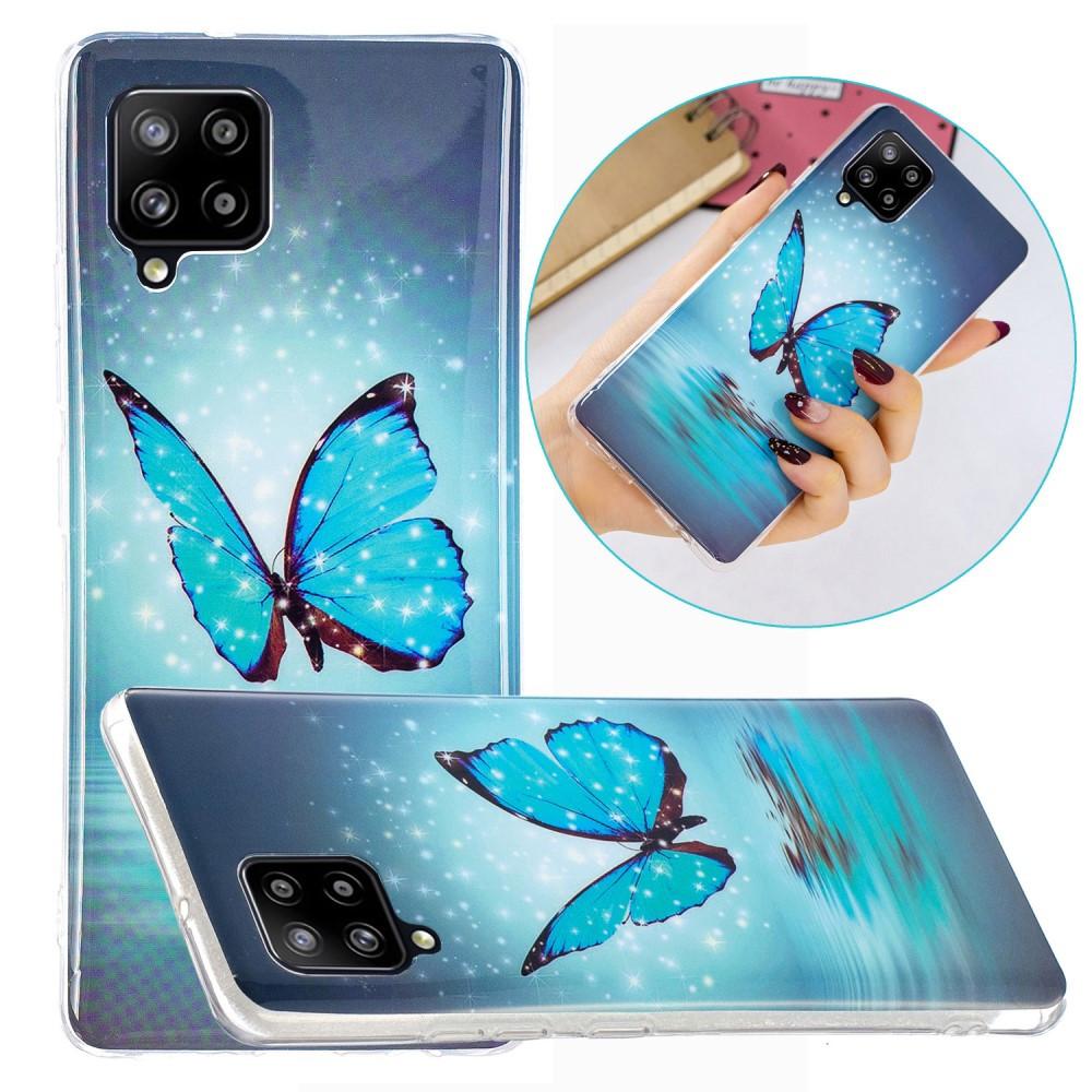 Cover-Discount  Galaxy A42 - Fluoreszierendes Silikon Case 