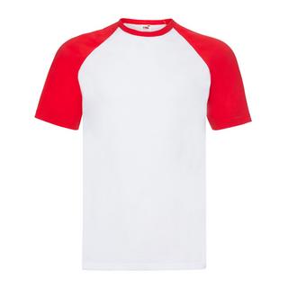 Fruit of the Loom Baseball T-Shirt mit Raglanärmeln  