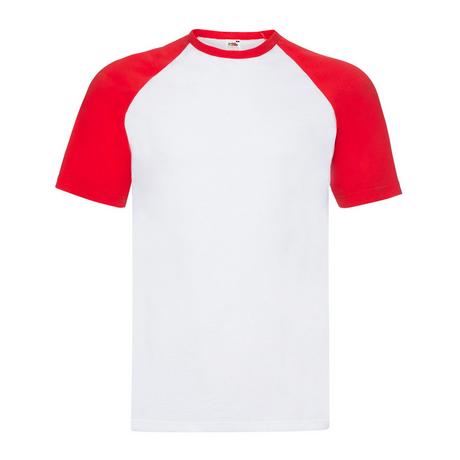 Fruit of the Loom Baseball T-Shirt mit Raglanärmeln  