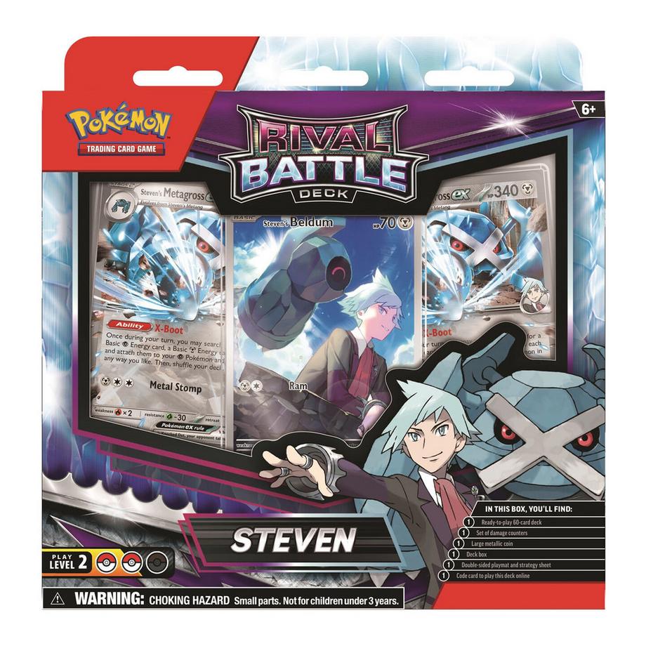 Pokémon  Rival Battle Deck - Steven - EN 