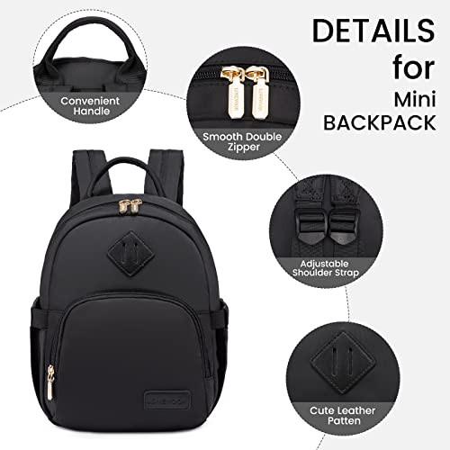 Only-bags.store Zaino piccolo impermeabile 2 in 1 Daypack  