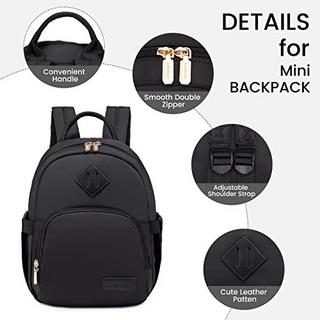 Only-bags.store Zaino piccolo impermeabile 2 in 1 Daypack  