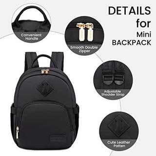 Only-bags.store Rucksack, Wasserdichte kleine Rucksäcke Tasche 2 in 1 Daypack Elegant, Moderner Schulrucksack Reiserucksack  