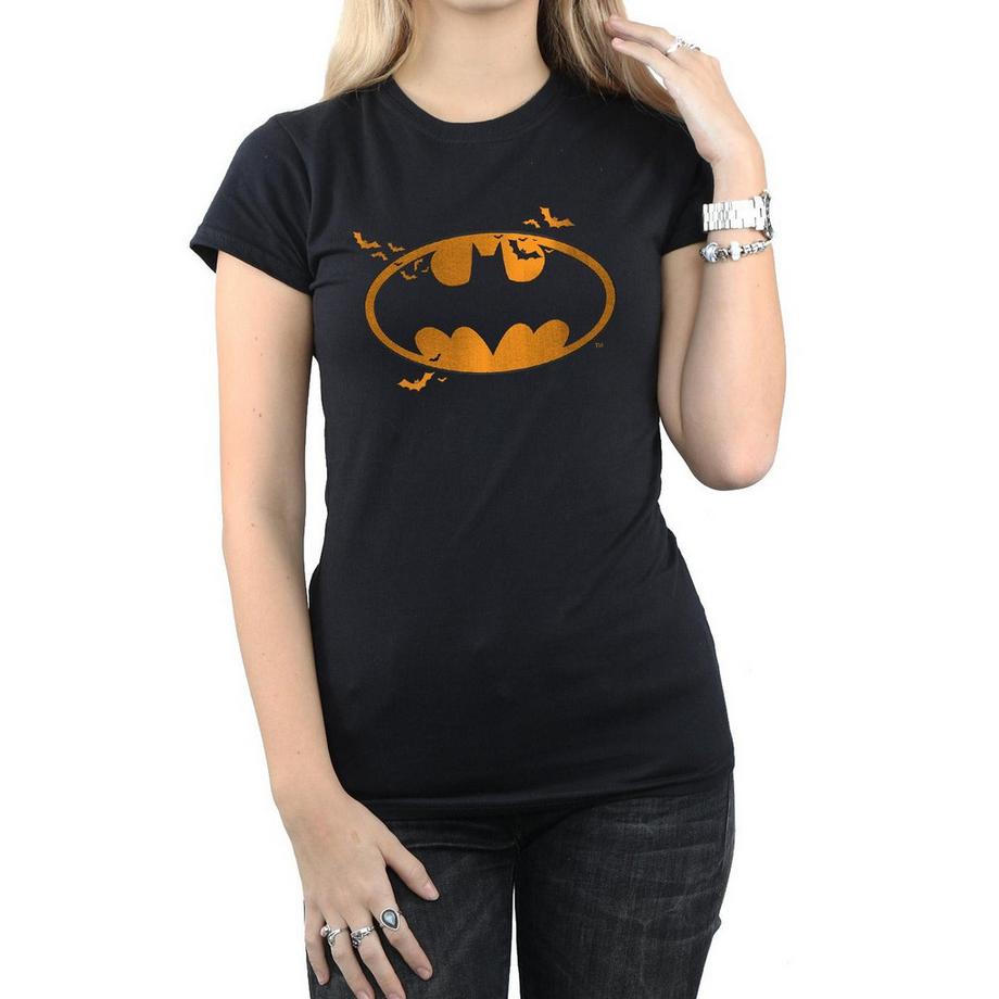 DC COMICS Batman Bat Signal Halloween T-Shirt  