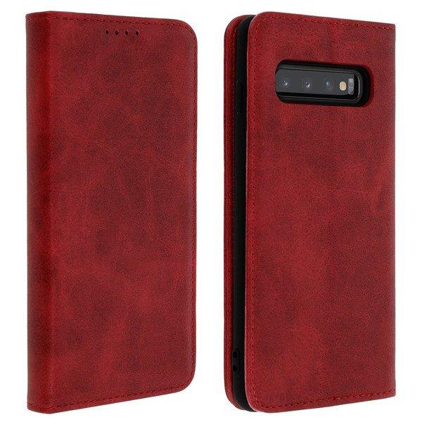 Avizar  Étui Folio porte carte Galaxy S10 