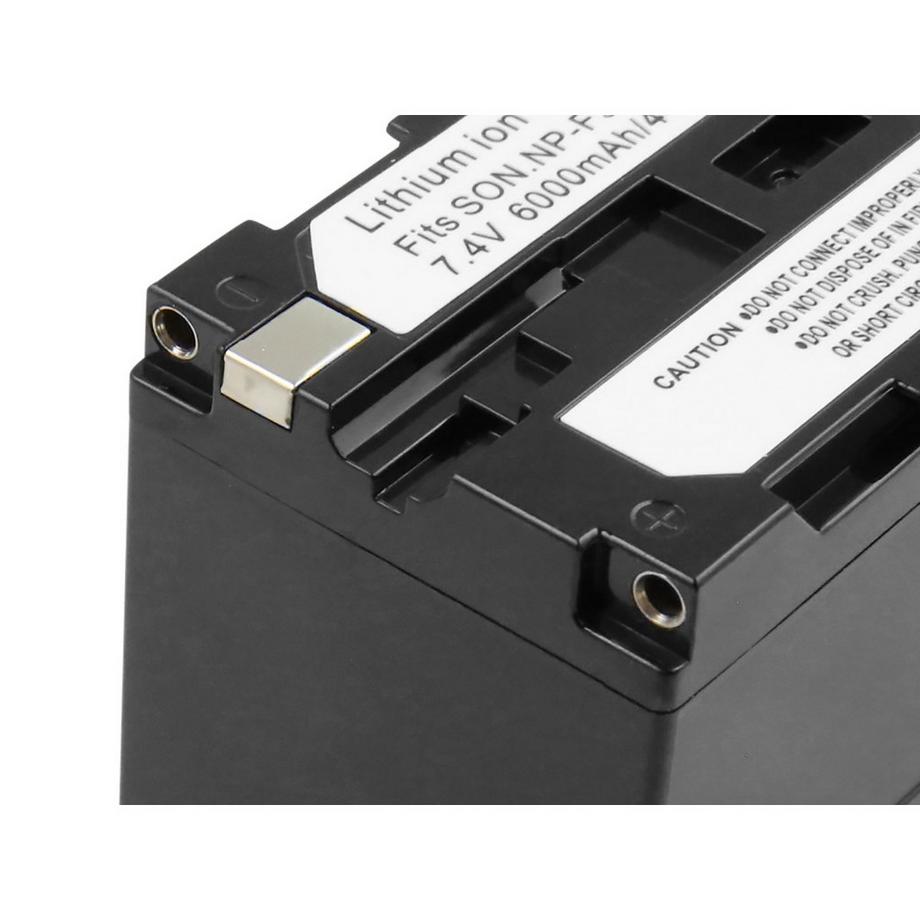 Avizar  Batteria Videocamera Sony NP-F930 NP-F950 NP-F970 Li-ion 7.4V 6000mAh 44. 4Wh 