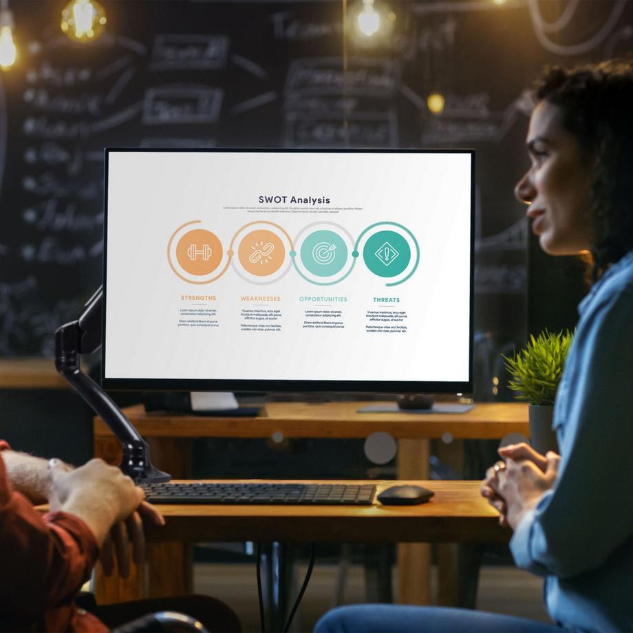 B2X  Tisch zur Montage eines Monitors 