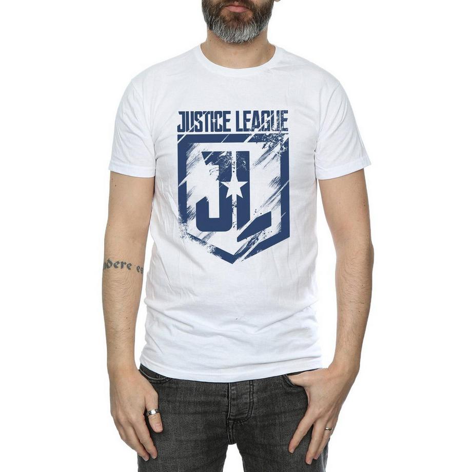 DC COMICS Justice League T-shirt stampata  
