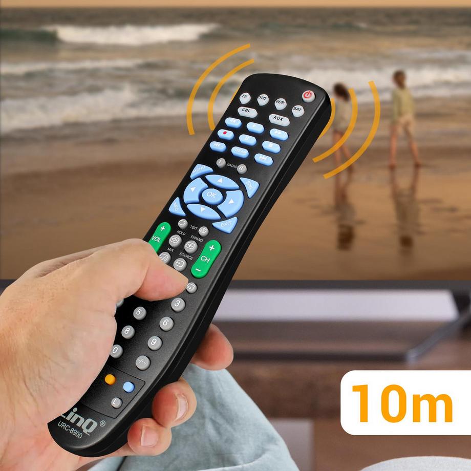 Avizar  Télécommande Universelle LinQ Noir 