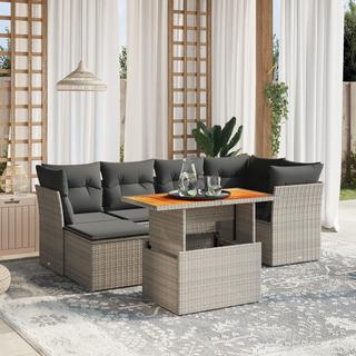 VidaXL Garten sofagarnitur poly-rattan  