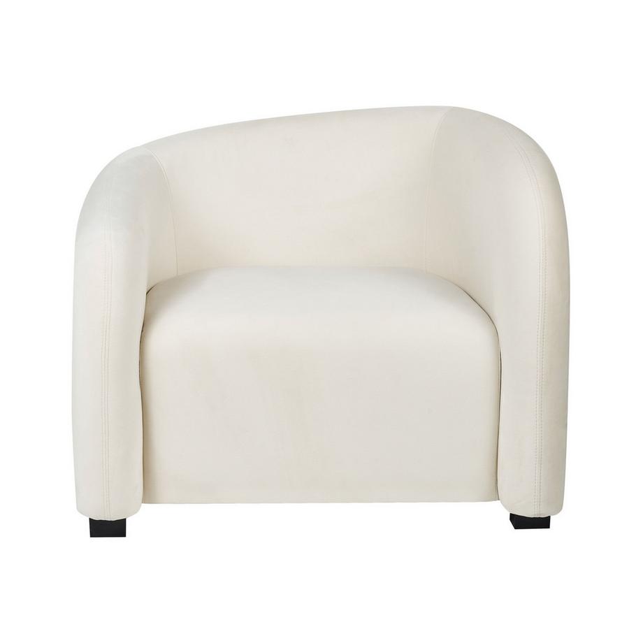 Beliani Sessel aus Samtstoff Modern VELTADA  