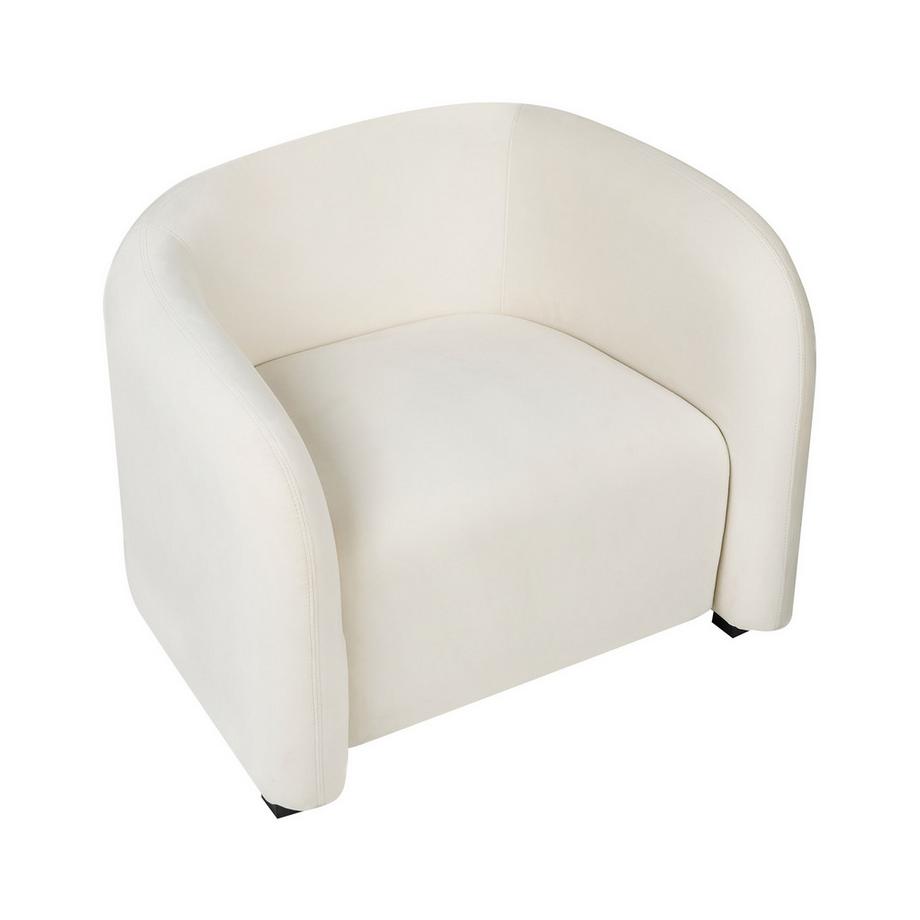 Beliani Sessel aus Samtstoff Modern VELTADA  