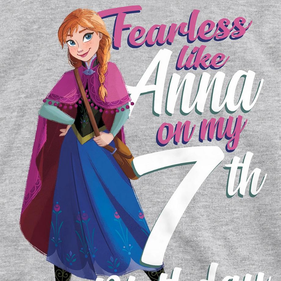 FROZEN  Fearless Like Anna Felpa Con Cappuccio 7° Compleanno Erica 