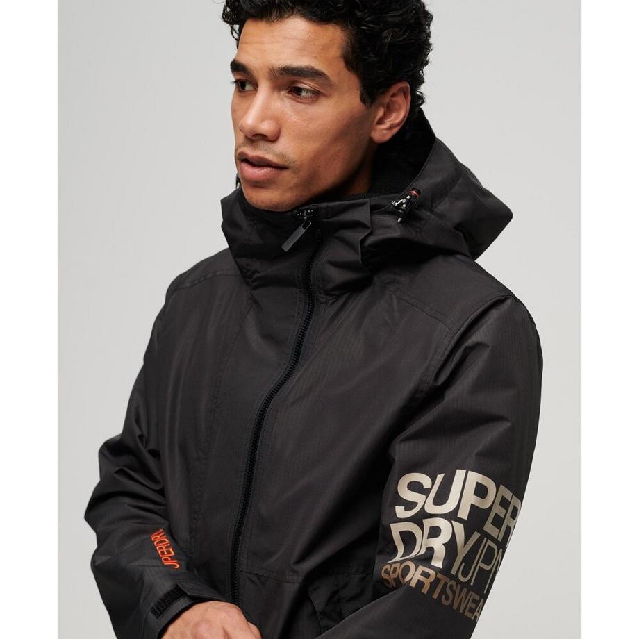 Superdry Yachter SD Windbreaker Giacca Antipioggia con Cappuccio  