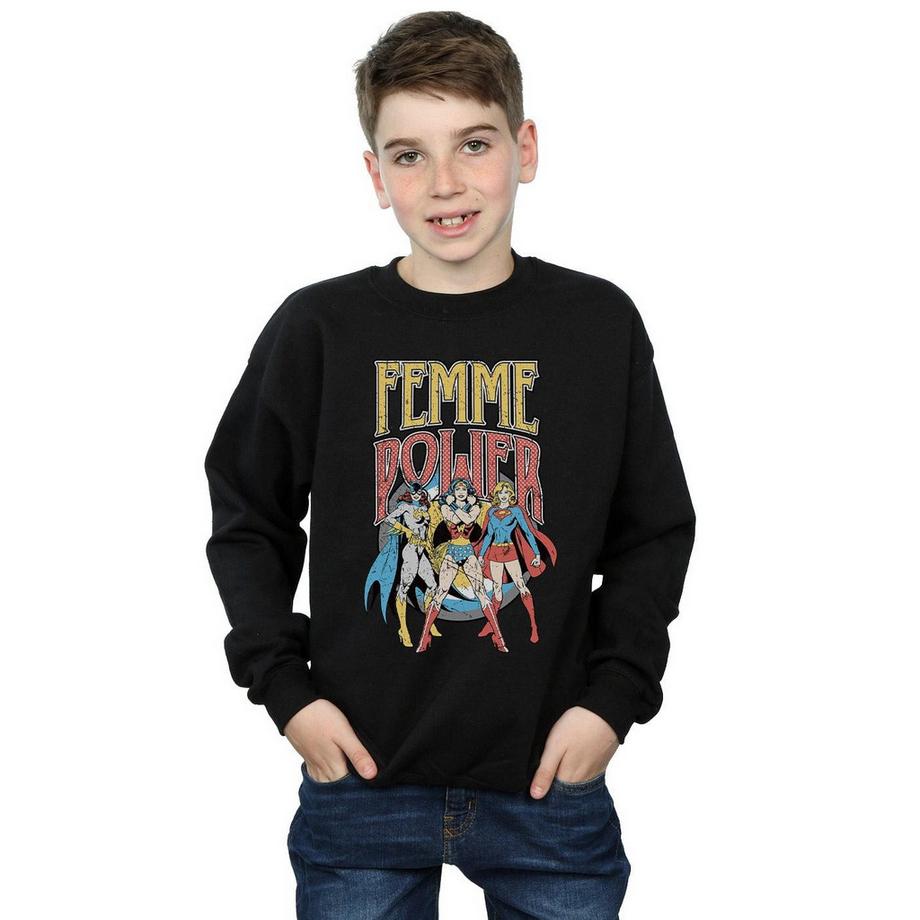 DC COMICS  Femme Power Sweatshirt 