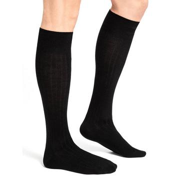 Merino-/Baumwolle Kniesocke