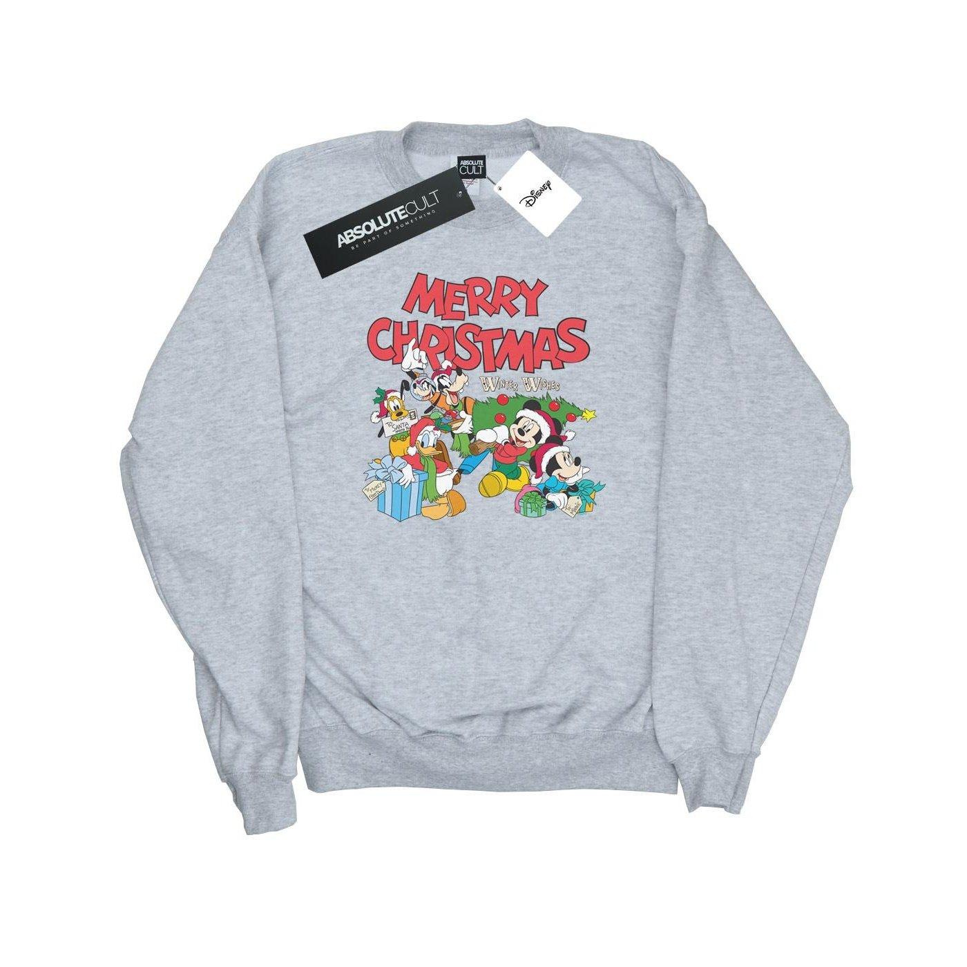 Disney  Sweat MICKEY MOUSE AND FRIENDSWINTER WISHES 