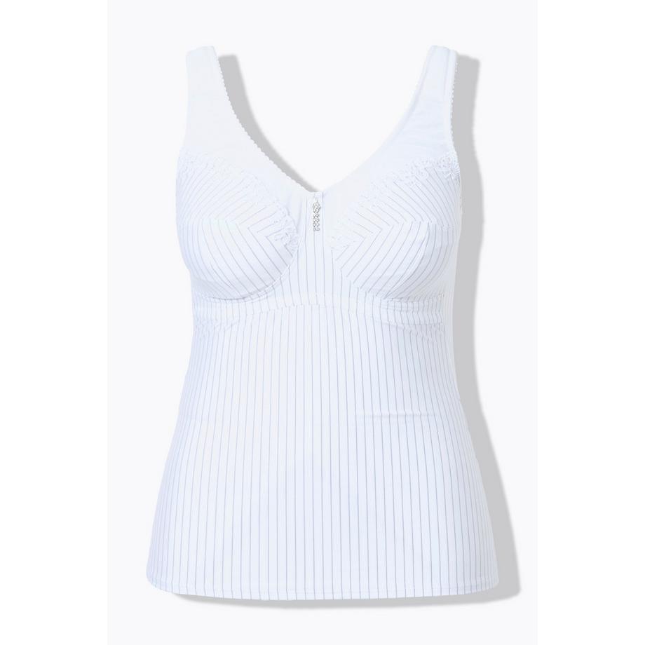 Ulla Popken Bodyforming Top Fines Rayures  