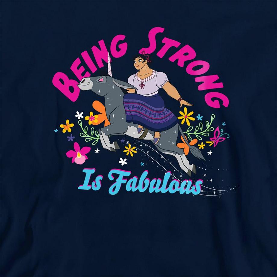 Encanto  Sweat À Capuche Motif Luisa Being Strong Is Fabulous 