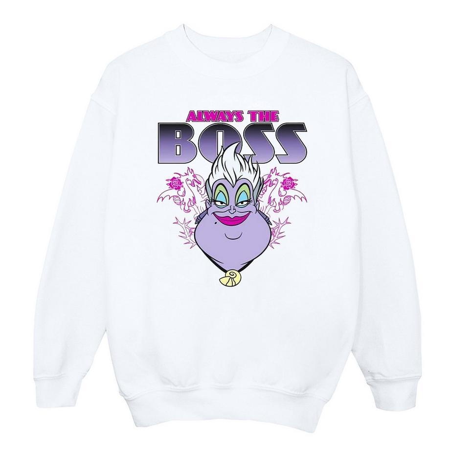 The Little Mermaid Mum Is The Boss Sweatshirt