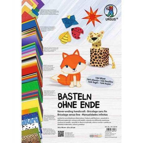 Ursus  URSUS 7910099 Kunstdruckpapier Kunstpapier 164 Blätter 