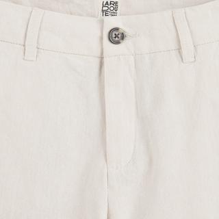 La Redoute Collections  Chino-Bermuda aus Baumwolle/Leinen 