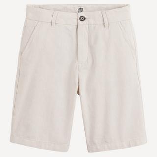 La Redoute Collections  Chino-Bermuda aus Baumwolle/Leinen 