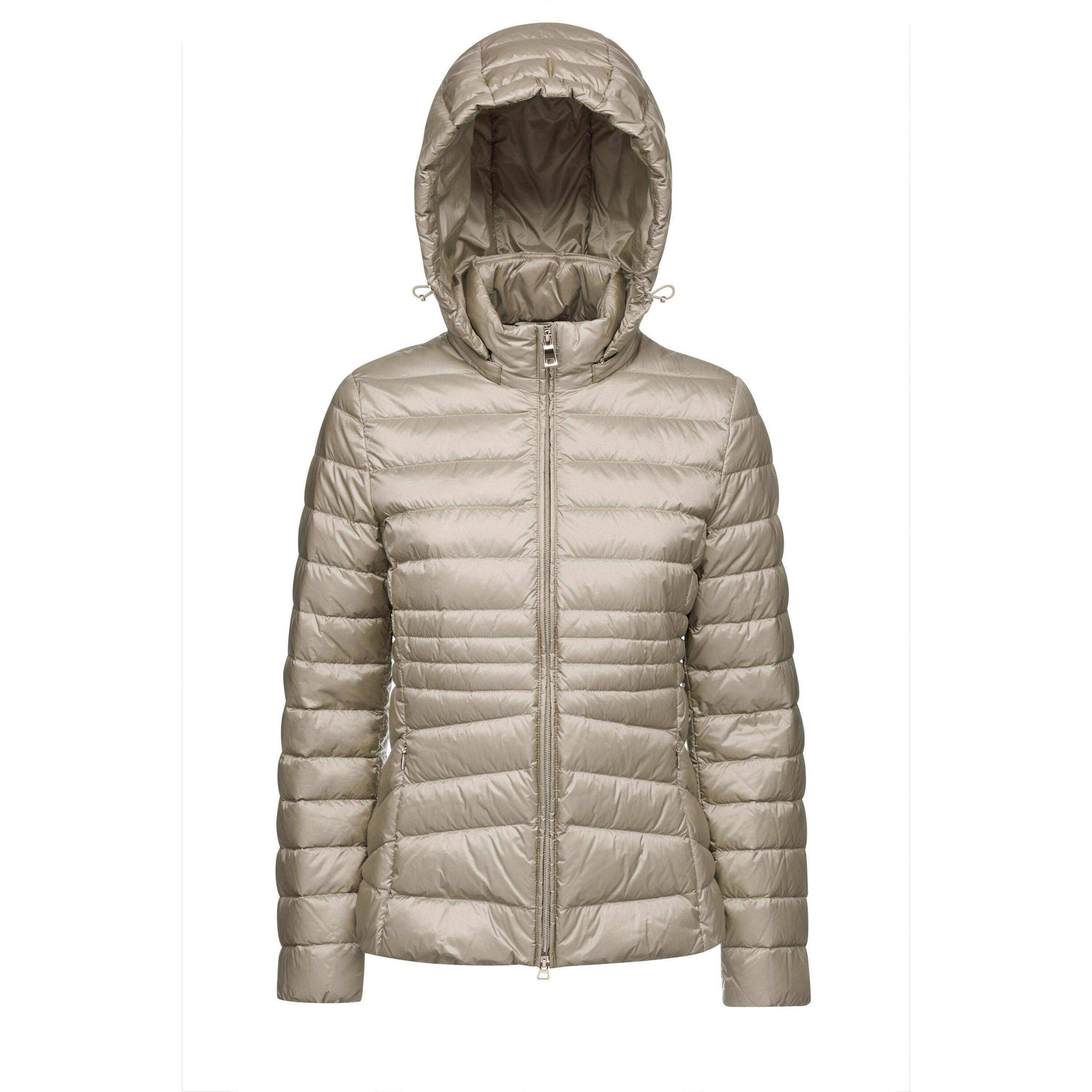 GEOX  daunenjacke mit kapuze und reißverschluss, damen jaysen 