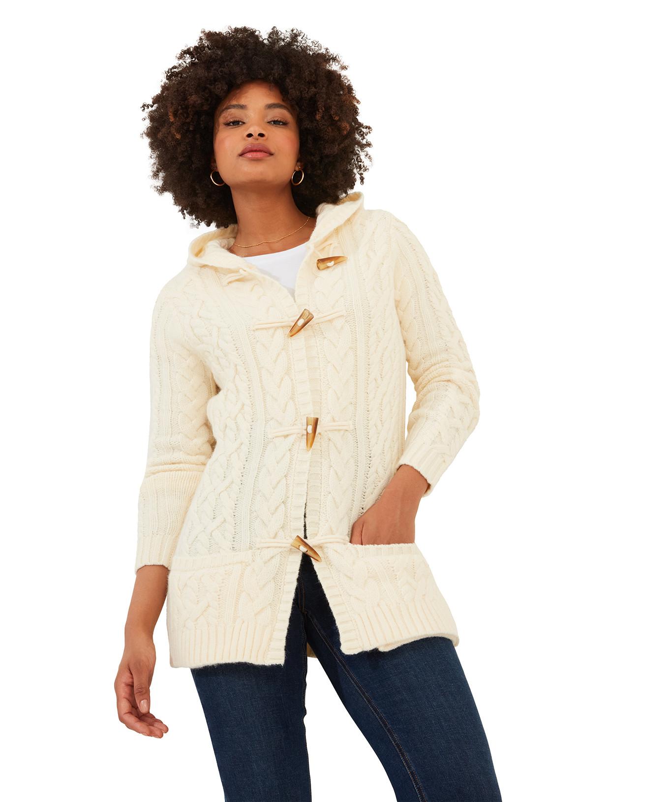 Joe Browns  Strickjacke mit Kapuze in Grobstrick 