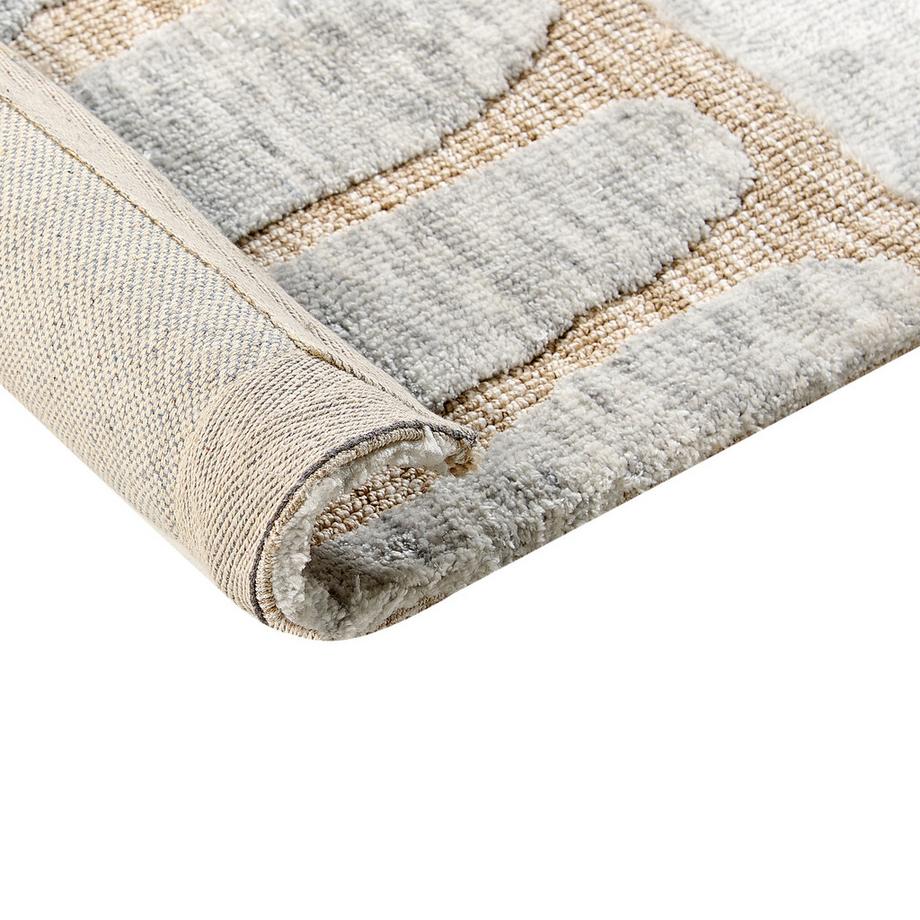 Beliani Tapis en Laine  MANDAI  