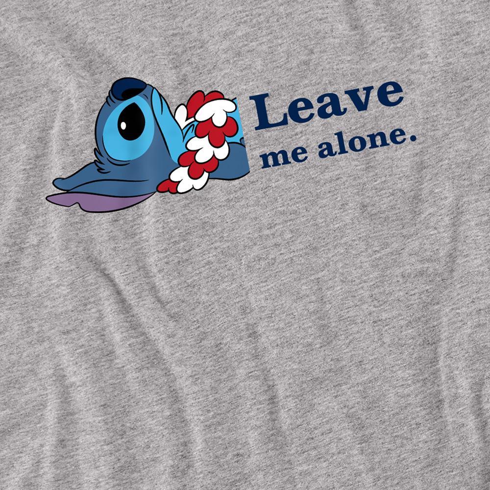 Lilo & Stitch Leave Me Alone T-Shirt Maniche Lunghe  