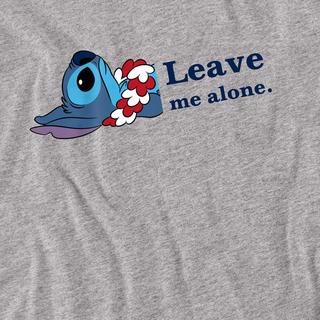 Lilo & Stitch Leave Me Alone T-Shirt Maniche Lunghe  