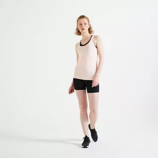 DOMYOS  Short Moulant Fitness Cardio Femme Noir 