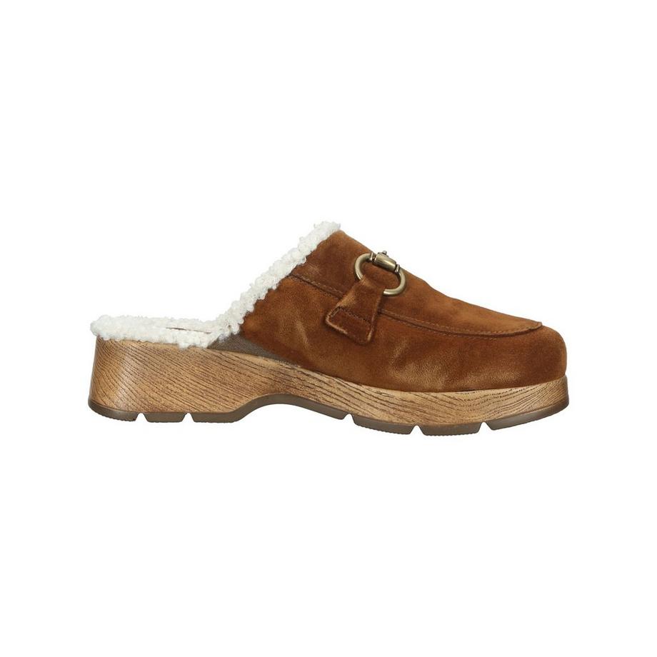 Rohde Pantofole con fibbia decorativa  