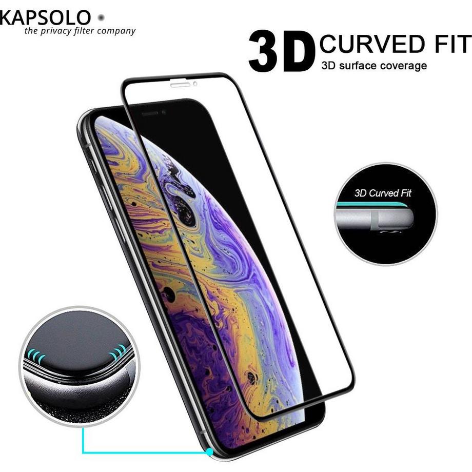 KAPSOLO  Displayschutzglas KAP30201 Apple iPhone 