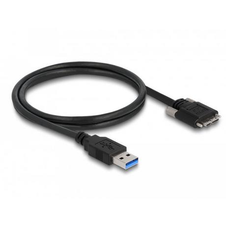 DeLock  87799 câble USB 1 m USB 3.2 Gen 1 (3.1 Gen 1) USB A Micro-USB B Noir 