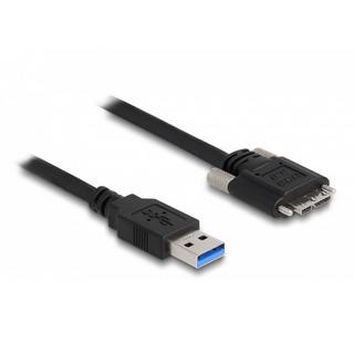 DeLock  87799 cavo USB 1 m USB 3.2 Gen 1 (3.1 Gen 1) USB A Micro-USB B Nero 