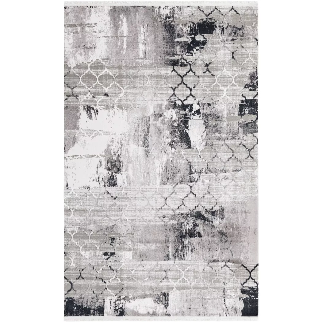 Hadorn - Teppich Davos Mesh, 125X190CM, Grau