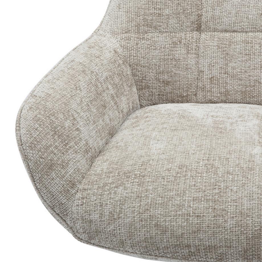 mutoni Fauteuil Amazonia gris clair  