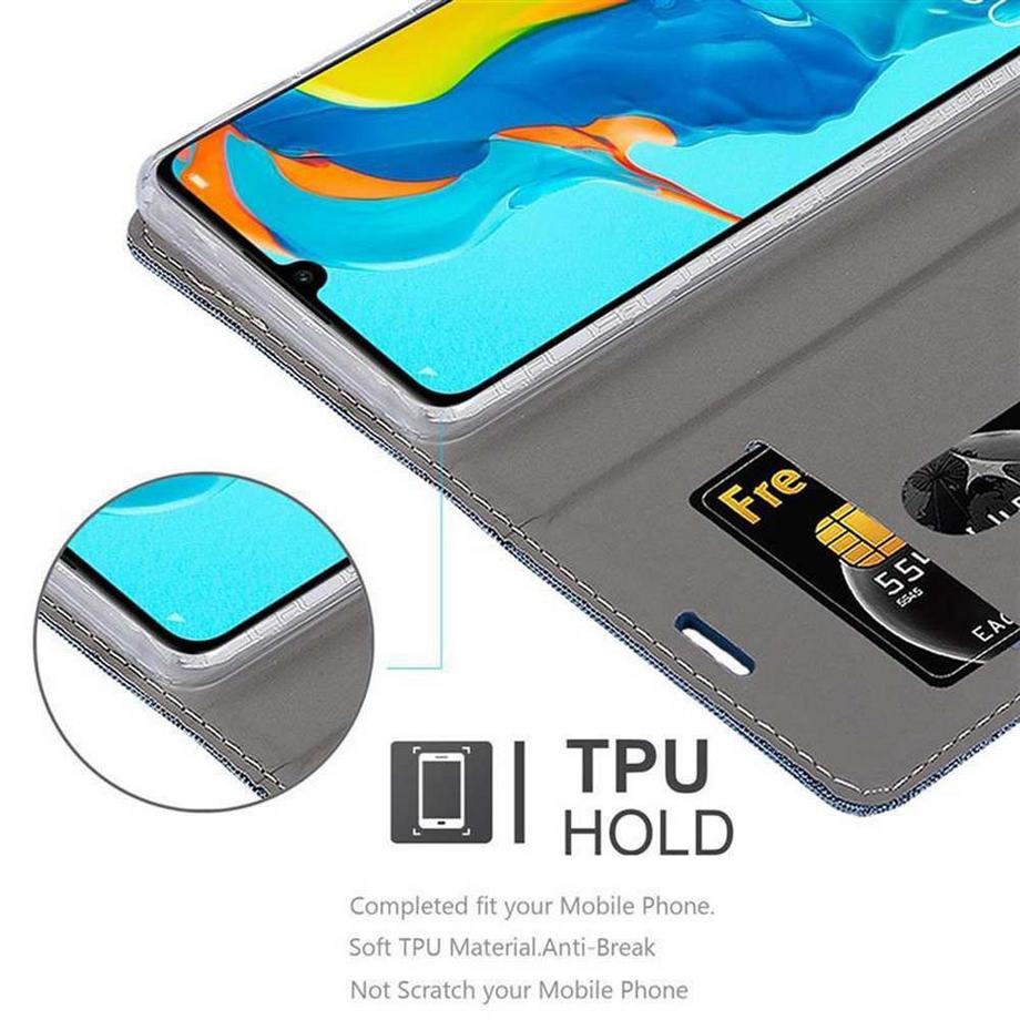 Cadorabo  Hülle für Huawei P30 LITE Magnetverschluss, Kartenfach 
