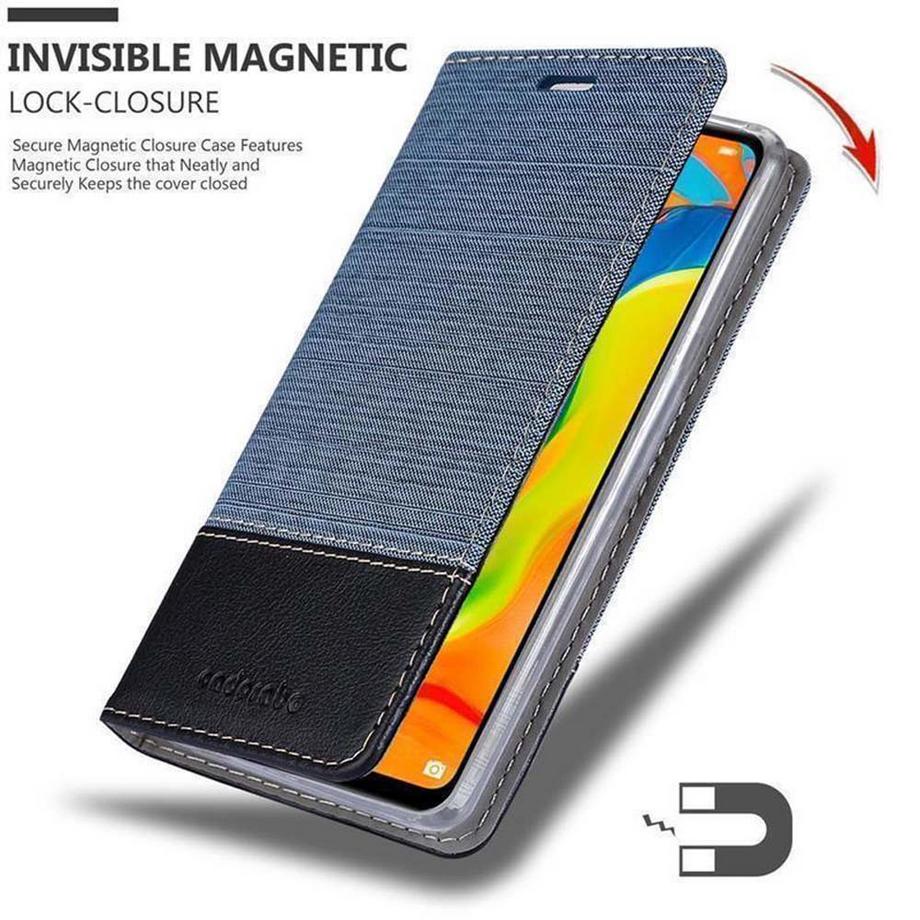 Cadorabo  Hülle für Huawei P30 LITE Magnetverschluss, Kartenfach 