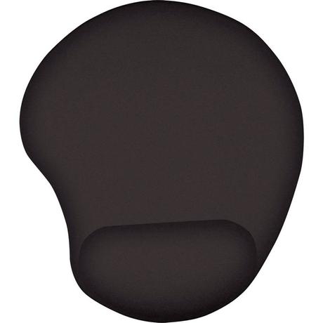 Trust  Trust Bigfoot Gel Tappetino per il mouse con inserto in gel per polso Ergonomico Nero (L x A x P) 210 x 23 x 245 mm 