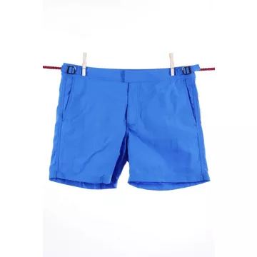 Einfarbige Badeshorts in Indigo - Modell Formentera
