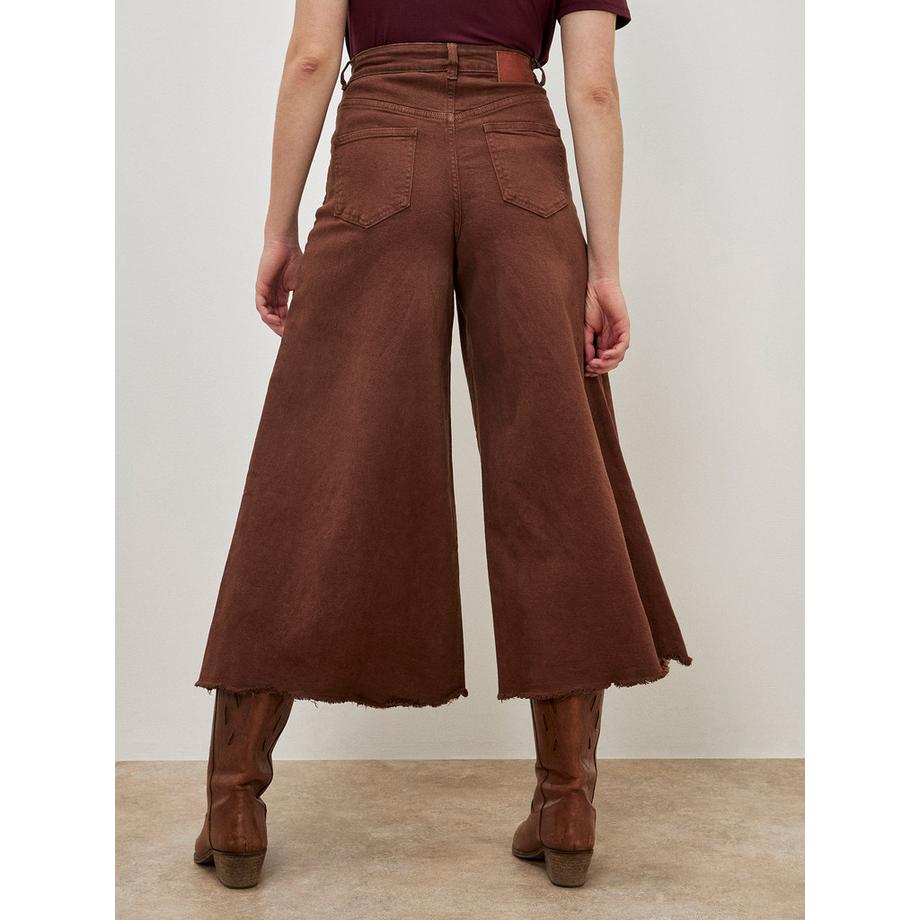 APRICOT Jean palazzo taille haute Giana  