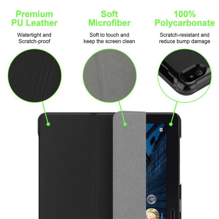 Cadorabo  Tablet Hülle für Lenovo Tab P10 (10.1 Zoll) Ultra Dünne mit Auto Wake Up 