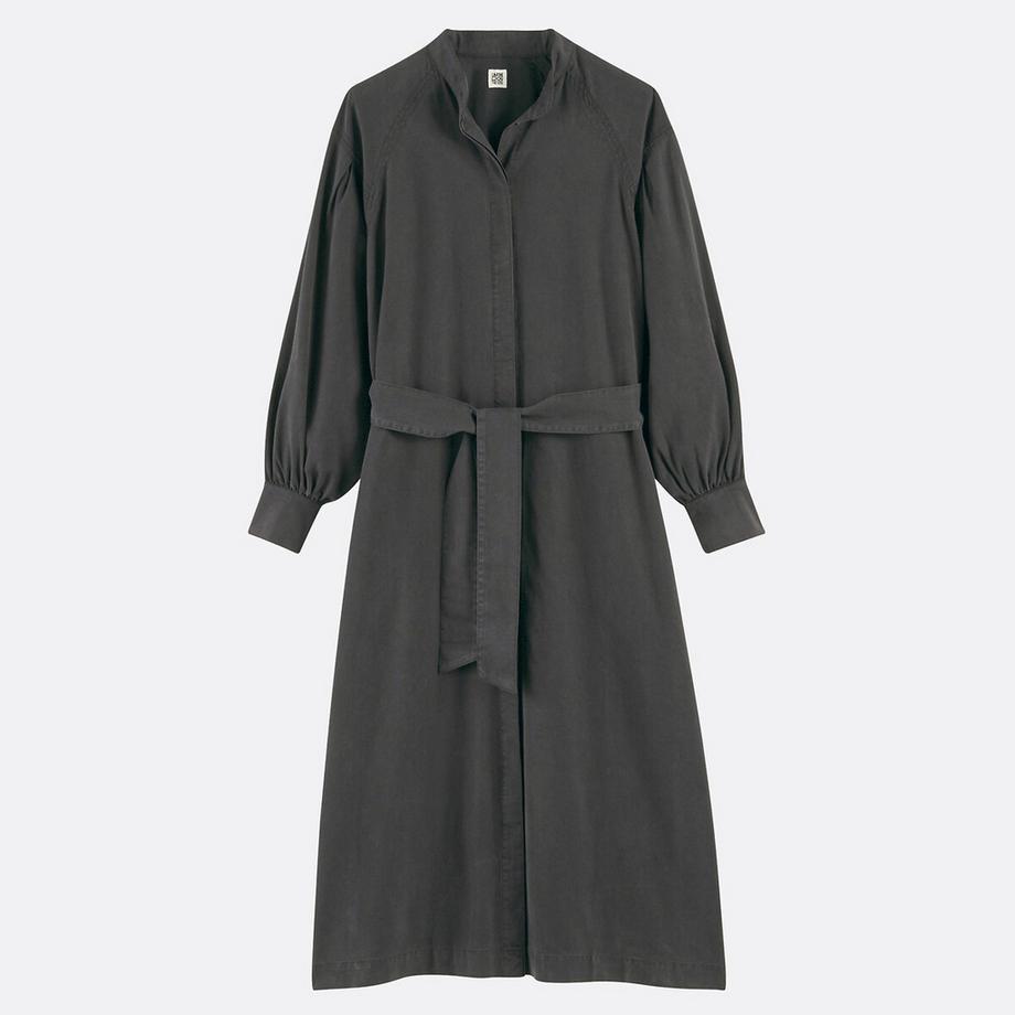 La Redoute Collections Abito Svasato a Maniche Lunghe con Cintura  