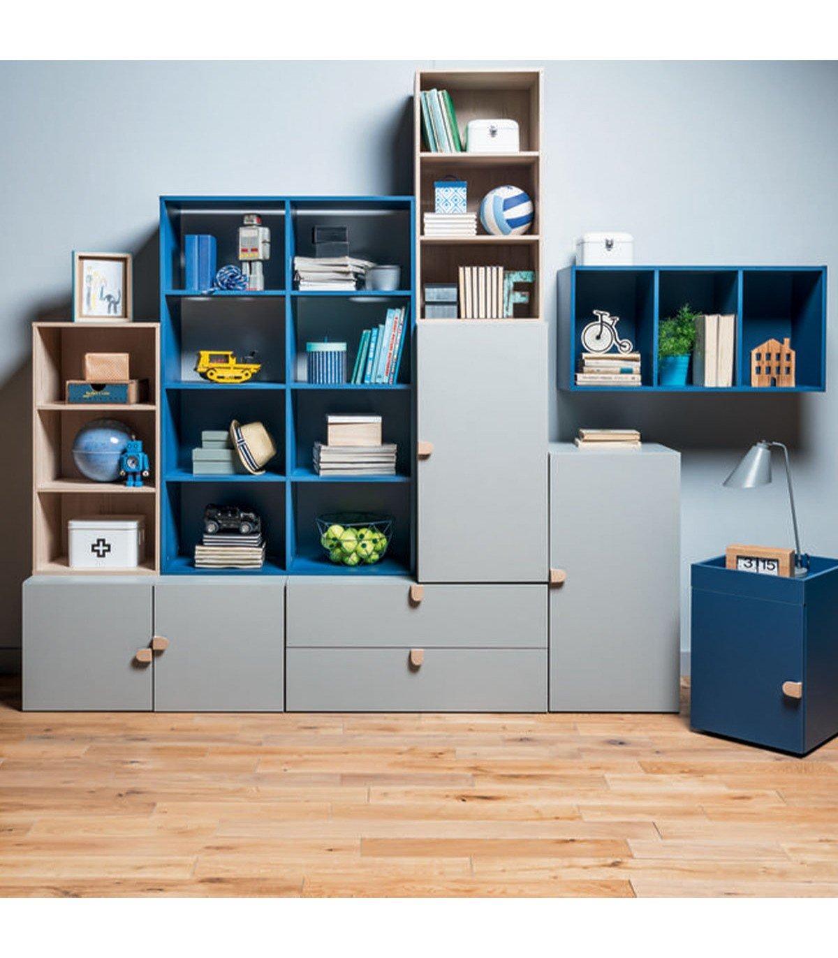 Calicosy Kommode mit 2 Schubladen und Holzgriffen - Stige  