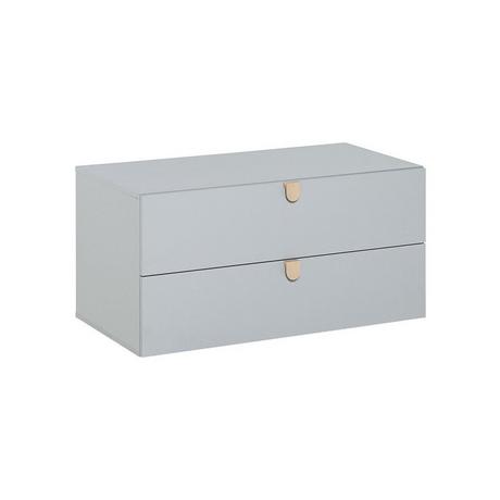 Calicosy Kommode mit 2 Schubladen und Holzgriffen - Stige  