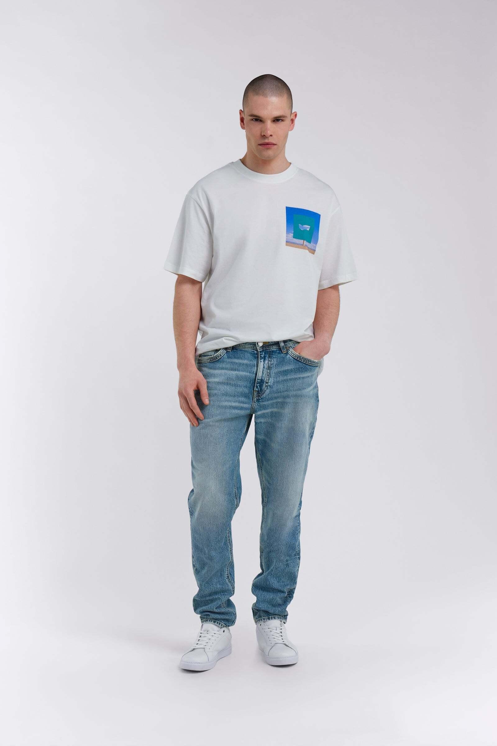 Gas Tar Tapered Fit Jeans  
