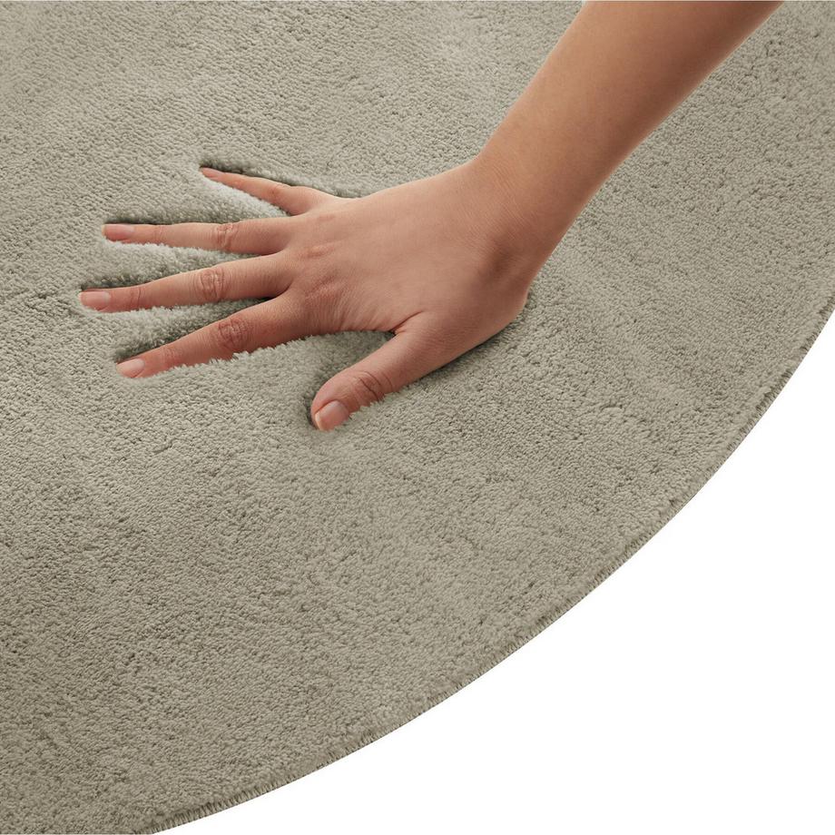 Tectake Tapis à poils ras SOFT ZONE surface douce, poids du velours 1630 g/m²  